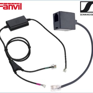 Fanvil / Sennheiser Electronic Hook Switch (EHS) Adapter - Inc RJ9 Connector Cable