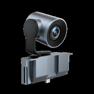 The MB-CAMERA-6x is a detachable PTZ camera module for the Yealink MeetingBoard with 6x optical zoom. The internal camera can work together with the MB-CAMERA-6X for dual camera intelligent tracking and fast image switching in medium to large meeting spaces.