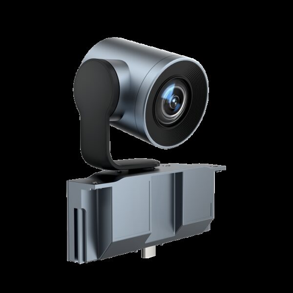 The MB-CAMERA-6x is a detachable PTZ camera module for the Yealink MeetingBoard with 6x optical zoom. The internal camera can work together with the MB-CAMERA-6X for dual camera intelligent tracking and fast image switching in medium to large meeting spaces.