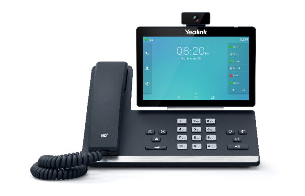 The Yealink SIP-T58A-C is a simple-to-use smart media phone that provides an enriched HD audio and video calling experience for business professionals. This all-new smart media phone enables productivity-enhancing visual communication with the ease of a standard phone. Based on Android 5.1.1 operating system