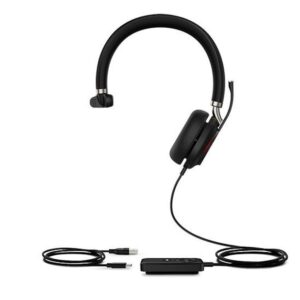 Yealink's UH38 Dual Mode headset offers both wired or wireless connectivity via USB cable and Bluetooth respectively.