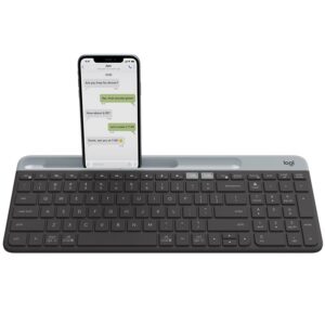 Logitech K580 Unifying Slim Easy Switch Multi-Device Wireless Keyboard - 18 months Battery Life