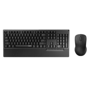 RAPOO X1960 Wireless Mouse and Keyboard Combo with Palm Rest - 1000DPI