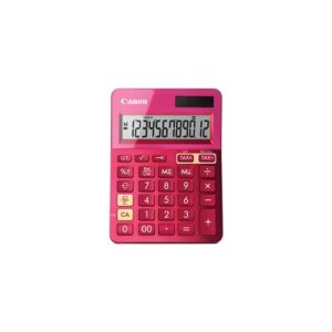 Canon LS-123KMBL Desktop Calculator - Pink