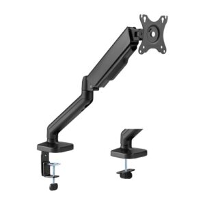 Brateck Cost-Effective Spring-Assisted Monitor Arm Fit Most 17"-32" Monitor Up to 9KG VESA 75x75