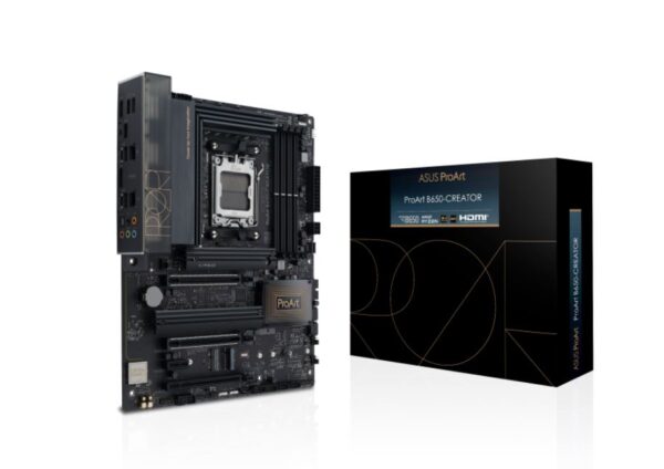 ProArt B650-Creator Ryzen AM5 ATX content creation motherboard with PCIe® 5.0 M.2 support