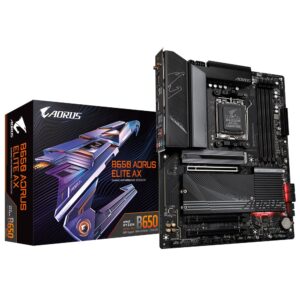 Gigabyte B650 AORUS ELITE AX 1.0 AMD AM5 ATX Motherboard 4x DDR5~128GB