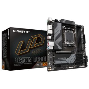 Gigabyte B650MDS3H 1.0 AMD AM5 ATX Motherboard 4x DDR5~128GB