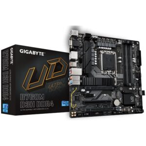 Gigabyte B760M D3H DDR4 Intel LGA 1700 m-ATX Motherboard