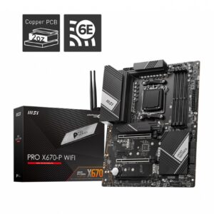 MSI PRO X670-P WIFI AMD AM5 ATX Motherboard