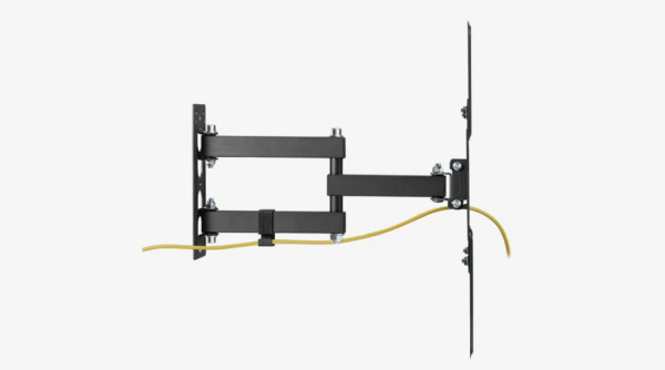 MEDIUM SIZE FULL MOTION TV MOUNT FOR TVS UP TO 55 30KG TILT AND TURN WITH 3 PIVOTS