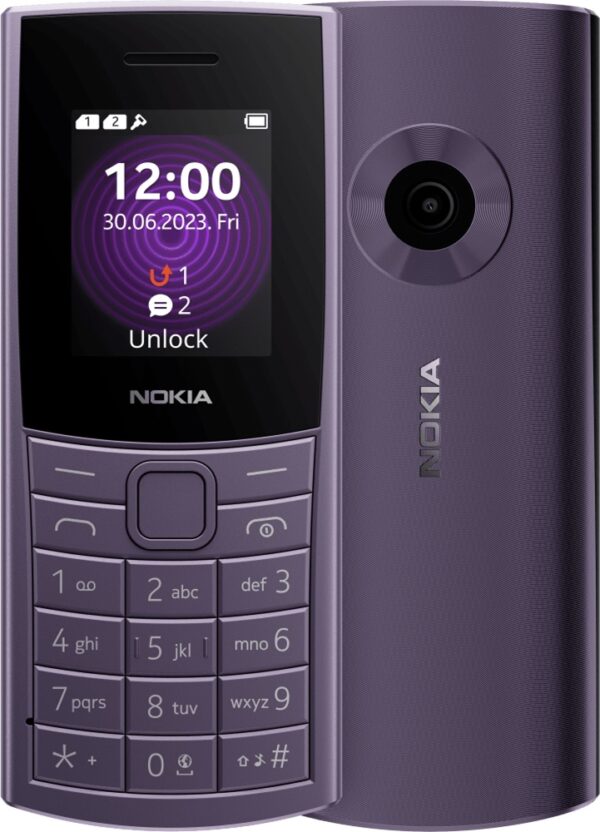 Nokia 110 4G 128MB - Purple (1GF018NPF1L01)*AU STOCK*
