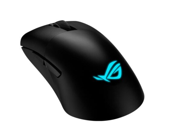 RThe ROG Keris Wireless AimPoint lightweight 75-gram wireless RGB gaming mouse features a 36