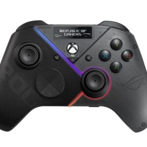 ASUS ROG Raikiri Pro wireless PC Controller features a built-in OLED display