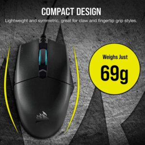 Experience lightweight design and heavy-weight performance with the CORSAIR KATAR PRO Ultra-Light Gaming Mouse