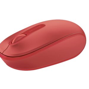 Wireless Mobile Mouse 1850 - Purple. Comfortable and Portable. 2-way scroll wheel. Design is suitable for use with either hand. Mini-transceiver (USB). Battery life up to 5 months