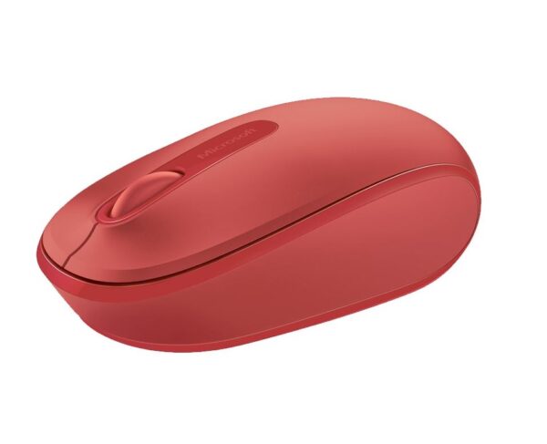 Wireless Mobile Mouse 1850 - Purple. Comfortable and Portable. 2-way scroll wheel. Design is suitable for use with either hand. Mini-transceiver (USB). Battery life up to 5 months