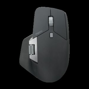 RAPOO MT760L BLACK Multi-mode Wireless Mouse -Switch between Bluetooth 5.0 and 2.4G -adjust DPI from 600 to 3200