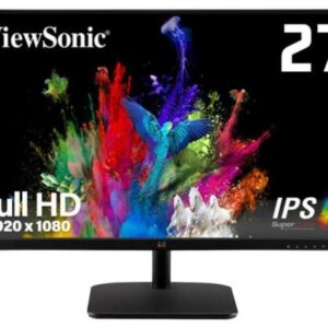 The ViewSonic VA2732-MHD is a 27” (27” viewable) Full HD Monitor with IPS technology and flexible connectivity for use in the office or at home. With SuperClear® IPS technology and Full HD resolution