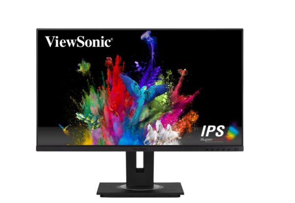 The ViewSonic VG2456 monitor is a 24” (23.8” viewable) 1080p IPS Docking monitor featuring USB Type-C and Ethernet. With the built-in USB Type-C port
