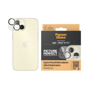 PanzerGlass iPhone 15 / iPhone 15 Plus PicturePerfect Camera Lens Protector - Clear (1136)