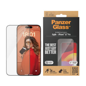 PanzerGlass Apple iPhone 15 Pro (6.1') Screen Protector Ultra-Wide Fit - Clear (2810)