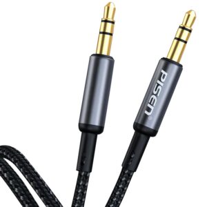 Pisen 3.5mm AUX Audio (Male to Male) Cable (2M) Black