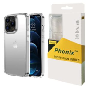 Phonix Apple iPhone 15 Pro Max (6.7") Clear Rock Shockproof Case
