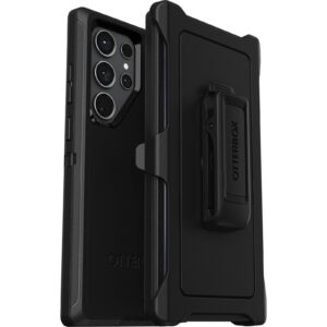 OtterBox Defender Samsung Galaxy S23 Ultra 5G (6.8") Case Black - (77-91055)