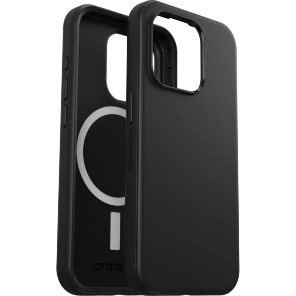 OtterBox Symmetry+ MagSafe Apple iPhone 15 Pro (6.1") Case Black - (77-92836)
