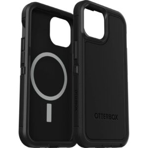 OtterBox Defender XT MagSafe Apple iPhone 15 / iPhone 14 / iPhone 13 (6.1") Case Black - (77-92971)