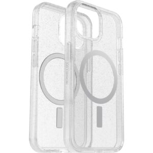OtterBox Symmetry+ MagSafe Apple iPhone 15 / iPhone 14 / iPhone 13 (6.1") Case Stardust (Clear Glitter) - (77-93117)