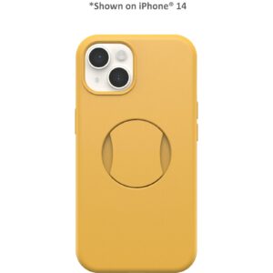 OtterBox OtterGrip Symmetry MagSafe Apple iPhone 15 Pro Max (6.7") Case Aspen Gleam 2.0 (Yellow) - (77-93184)