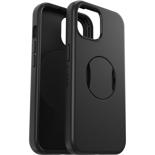 OtterBox OtterGrip Symmetry MagSafe Apple iPhone 15 /iPhone 14 /iPhone 13 (6.1") Case Black - (77-93189)
