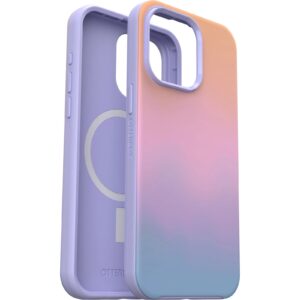OtterBox Symmetry+ MagSafe Apple iPhone 15 Pro Max (6.7") Case Soft Sunset (Purple) - (77-93385)