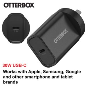 OtterBox 30W USB-C (Type I) PD Fast Wall Charger - Black (78-81351)