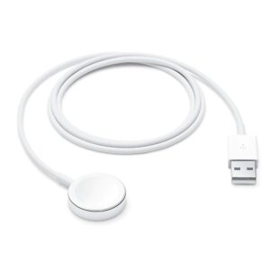 Pisen Apple Watch Magnetic Fast Charger to USB-A White (1m) - White