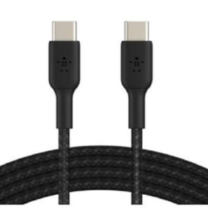 Belkin Braided USB-C cable PD 2.0 100W - Black (CAB014bt2MBK)