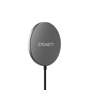 Cygnett MagCharge 15W Fast Magnetic Wireless Charging Cable (1.2M) - Black (CY3757CYMCC)
