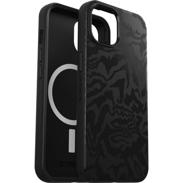OtterBox Symmetry+ MagSafe Apple iPhone 14 / iPhone 13 Case Rebel (Black) - (77-89773)