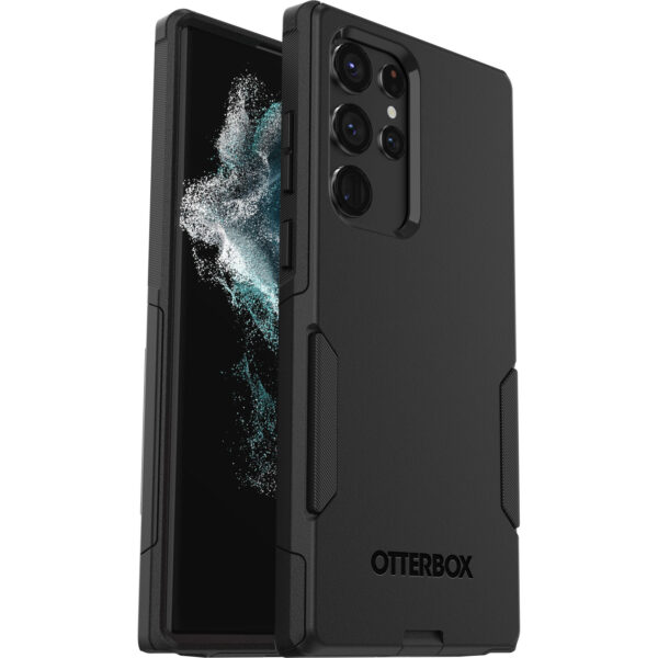 OtterBox Commuter Samsung Galaxy S22 Ultra 5G (6.8") Case Black - (77-86396)