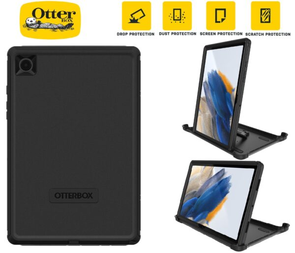 OtterBox Defender Samsung Galaxy Tab A8 (10.5") Case Black - (77-88168)