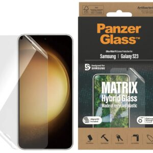 PanzerGlass Samsung Galaxy S23 5G (6.1") Matrix Hybrid Screen Protector Ultra-Wide Fit - (7318)