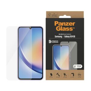 PanzerGlass Samsung Galaxy A34 5G (6.6") Screen Protector Ultra-Wide Fit - (7327)