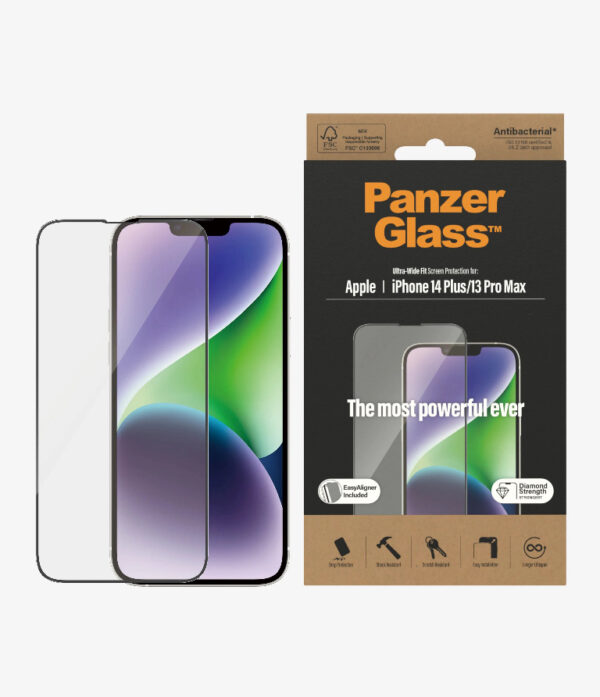 PanzerGlass Apple iPhone 14 Plus / iPhone 13 Pro Max Screen Protector Ultra-Wide Fit - (2785)