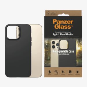 PanzerGlass Apple iPhone 14 Pro Max Biodegradable Case - Black (0420)