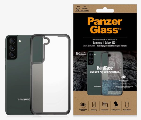 PanzerGlass Samsung Galaxy S22+ 5G (6.6") HardCase - Smokey Black(0372)