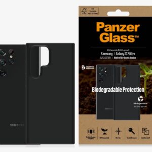 PanzerGlass Samsung Galaxy S22 Ultra 5G (6.8") Biodegradable Case - Black(0376)