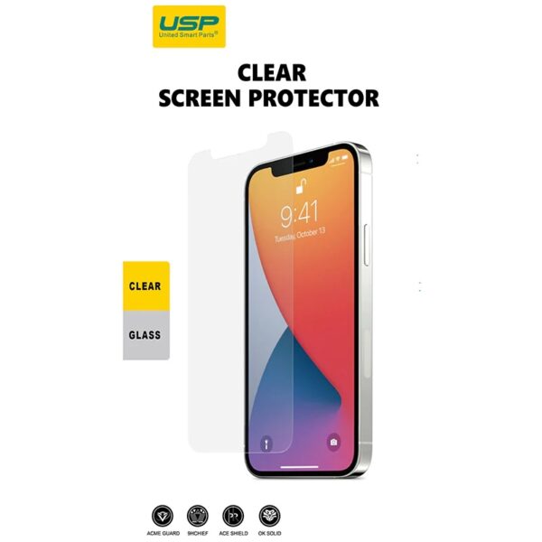 USP Apple iPhone 11/ iPhone XR Tempered Glass Screen Protector Clear