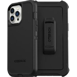 OtterBox Defender Apple iPhone 13 Pro Max / iPhone 12 Pro Max Case Black - (77-83430)